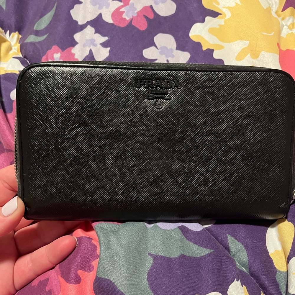 Prada Zippy wallet